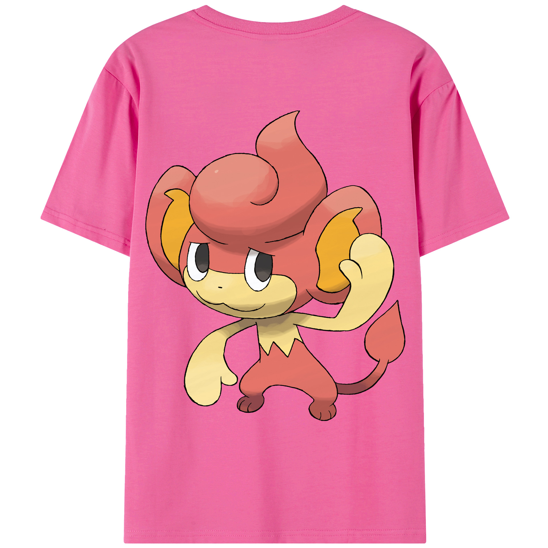 （画像用） ポケットモンスター Pokémon レディース半袖Tシャツ(バックプリント)